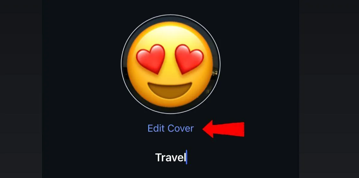Edit the cover image for your Instagram Highlight
